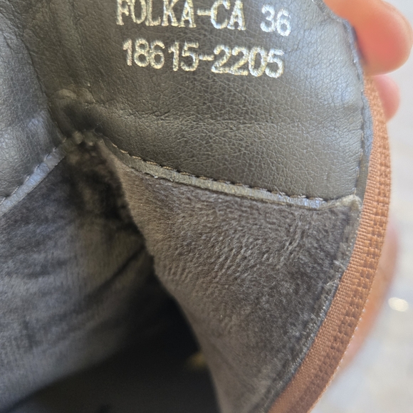 Embroidered Floral Leather Ankle Boots - Picture 9 of 9